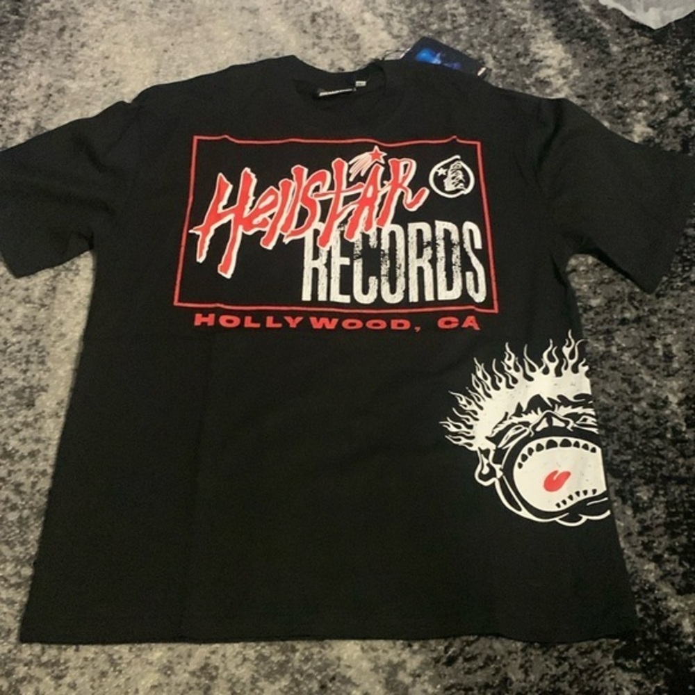 Hellstar Records Path to Paradise Kid Black T-Shirt Men’s Size Large